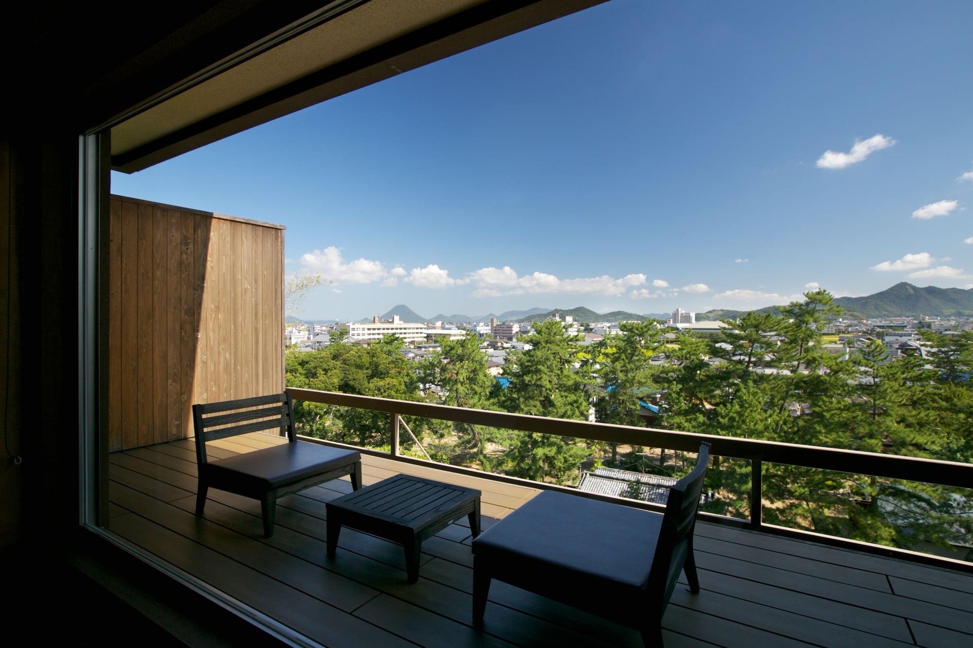 Kotohira Kadan Hotel Bagian luar foto